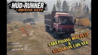 CARA PASANG MOD MAP | MOBIL,PADA GAME  SPINTIRES MUDRUNNER