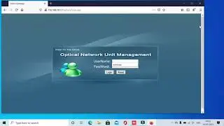 How to Configure Secureye Gpon-ONT modem    #gpon #ont #configure #secureye #optical #Fiber