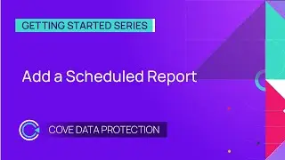 Добавить запланированный отчет