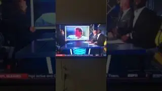 Wendy Nix oh shit live on Sunday NFL Countdown ESPN