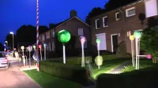 Lichtroute Volksfeest Nieuw-Schoonebeek 2015