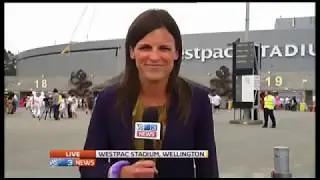 Wellington Sevens 2012  Fans pushed into the harbour   3 Sport   Video   3 News