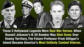 5 Hollywood Legends Who Were Real War Heroes (You Never Knew About #3)
