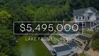 Luxury Home for sale in Knoxville Tennessee lake front property at $5 Million