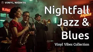🎷 Vinyl Vibes: A Nightfall Jazz & Blues Journey 🎶