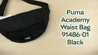 Розпаковка Puma Academy Waist Bag 09148601 Black