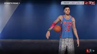 NBA LIVE 18 - The One Throwback Jerseys Hakeem Olajuwon and Dennis Rodman