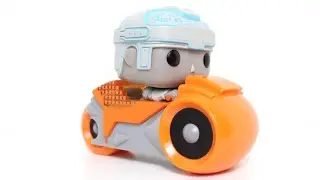 Tron TRON ON LIGHT CYCLE Funko Pop review