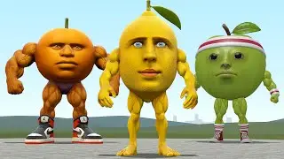 I MADE 3D NEW MON MON MON LEMON FROM ITALIAN BRAINROT MEMES in Garry's Mod!