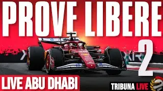 🔴LIVE PROVE LIBERE 2 F1 ABU DHABI🔥TUTTI VICINI😱 ANCHE FERRARI!