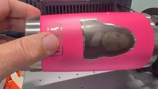 Photo Engraving on Stainless Steel YETI Cup Using xTool F2 Ultra