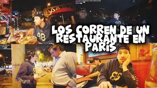Corren a Lonche y Willito de un RESTAURANTE en PARIS