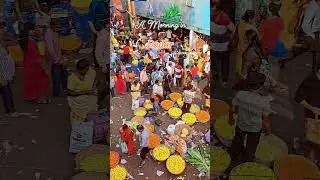 Morning in Dadar 🌼 #dadar #market #mumbai mumbai #mumbaikar #ytshorts #ytshortsindia #viralvideo
