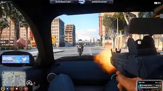 CG use Hit & Dip tactics on PD after Impound Worker Refuses to be taken Hostage (Multiple POVs)