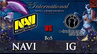 [Ti2] Navi vs IG - 1-я Карта, Bo5, Гранд-Финал The International 2