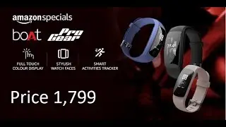 boAt Pro Gear B20 Smart Band Unboxing | FIRST IMPRESSION | FEATURES | REVIEW