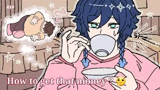 ✨ I'll Marry A Wealthy Man ! { Genshin Impact } | Zhongven Animation