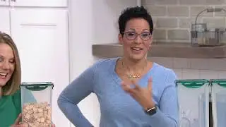 LocknLock 4 piece Tall Canister Storage Set on QVC