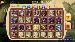 Idle Heroes SEASONAL Walter Analysis.