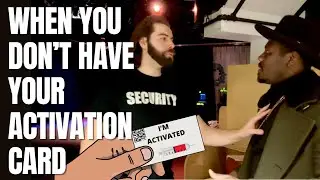 When You Don't Have Your Activation Card | Squid Game Parody