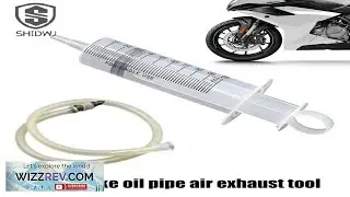 1Set 100ML Motorcycle Disc Brake Hose Air Bleeding Tool Hydraulic Fluid Brake