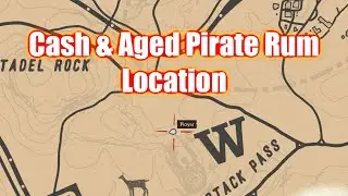 Cash & Aged Pirate Rum Location Red Dead Redemption 2, RDR2