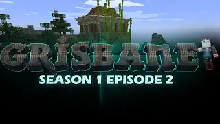 Grisbane Season 1 Episode 2: Building a Minecraft Vine Hut and Skelly Farm