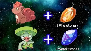 What_if_Vulpix & Lombre_had_Fire & Water Stone _Evolution ।।Pokemon Evolution Form ।। RP EXTENSION
