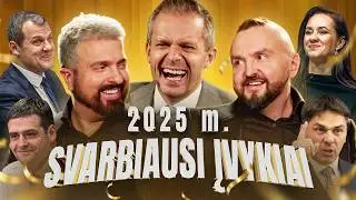 2025 m. - svarbiausi įvykiai: Ruginienė, protestas, Žemaitaitis, kultūra, LRT, kt. | Laikykitės Ten