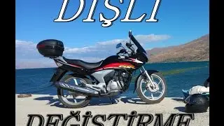 Motosiklet performans arttırma - Honda CBF 150 Dişli Küçültme