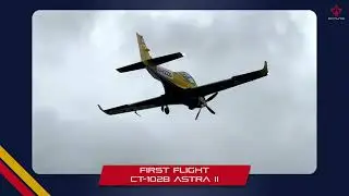 Successful first test flight of a FAcT CT-102B Astra II (Grob G 120TP)