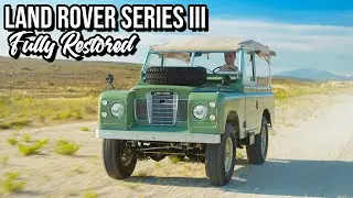 Land Rover Series 3 88 SWB Soft Top Full Restoration Project by Falcon Design Germany