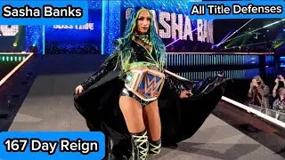 Every WWE Smackdown Women&rsquo;s Championship Title Defense of Sasha Banks&rsquo;s 1st Reign (167 Days)