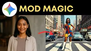 Cara MUDAH Ubah Foto Jadi Potret Fashion Mod Vintage 1960s di Gemini AI