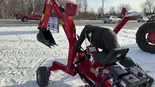 Nortrac Gas Backhoe