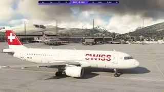 SWISS A320 Touch and Go Tromsø Finnmark