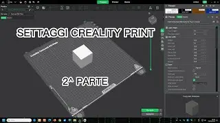 SETTAGGI UTILI E PARTICOLARI DI CREALITY PRINT 2^ PARTE #catpaw #creality #k2plus
