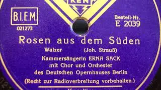 Erna Sack   Rosen aus dem S&uuml;den
