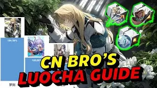 CN Bro's Luocha Guide - F2P no LightCone to OUTHEAL Bailu / Natasha in Honkai Star Rail!