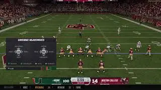 (The U) '28 Week 7 🏈🏈(#7)Miami @ Boston College🏈🏈