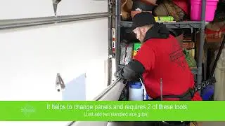 Professional garage door tool