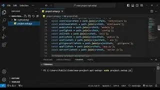 🚀 Project Structure Setup for Node.js API with MongoDB | Quick Start Guide 🛠️