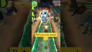 That save was unreal 😳 | #shorts #templerun2 #gaming #newtoyou #endlessrunner