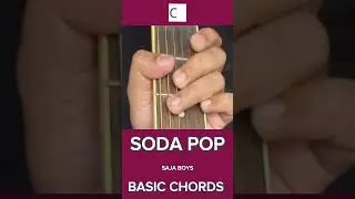 Soda Pop | BASIC CHORDS Guitar Tutorial | Saja Boys