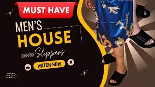 Slip into Comfort ~ Arch Support Slippers You&rsquo;ll Love! ONCAI Men's House Slippers from Amazon