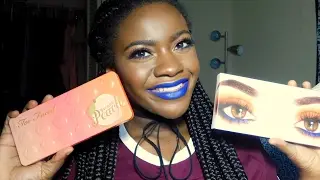 Kylie Cosmetics Royal Peach vs. Too Faced Sweet Peach