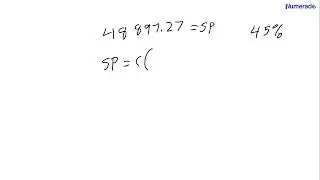 A purchaser just paid 48,897.27 for a crossover vehicle. If the markup based on cost was 45