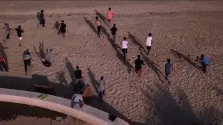 احتلينا البحر - we jump the world 2018 - kuwait city