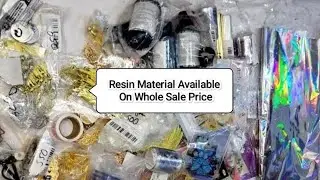 Resin Material On Cheaper Rates #resin #epoxy #mold #sticker #uvresin #trending #viral #sale #diy