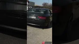 Audi A5 3.0 TDI Downpipe Sound (Revs)